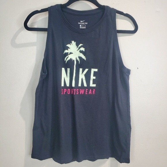 Nike palm tree the Nike tee tank medium - Picture 1 of 5